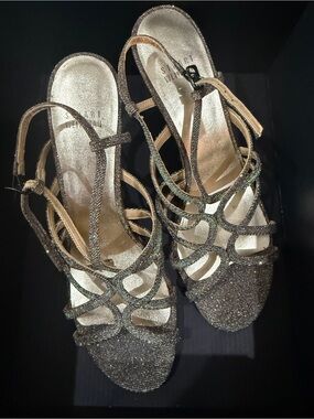 Stewart Weitzman - Metallic Pyrite Formal low heel